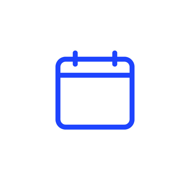 Calendar icon representing hassle-free appointment bookings.
